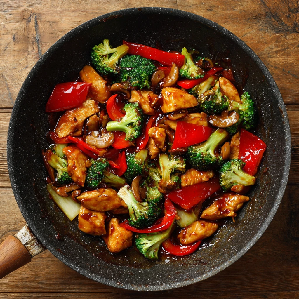 Chicken stir fry recipe high protein