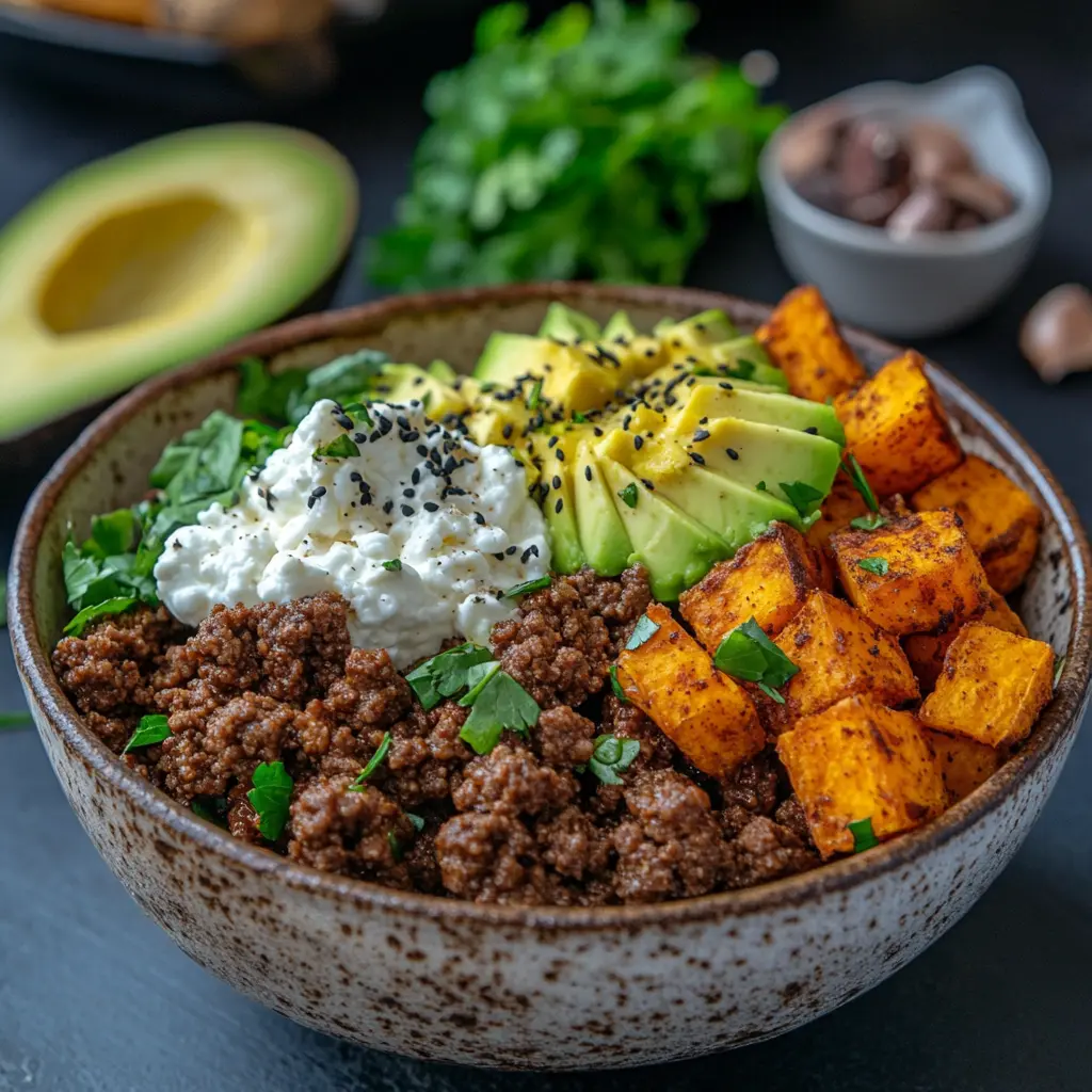 Hot Honey Cottage Cheese Bowl
