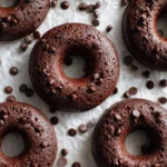 chocolate protein bagels fresh baked overhead