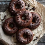 chocolate protein bagels fresh baked overhead
